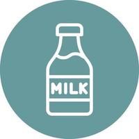 Milk Vector Icon Design