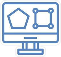 Graphic Elements Vector Icon Style