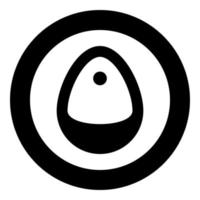 Urinal toilet men wc public restroom lavatory latrine gents pissoir icon in circle round black color vector illustration image solid outline style