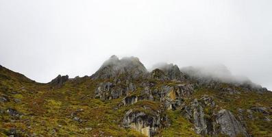 Green Mountain Peak at Old Silk Route Sikkim photo