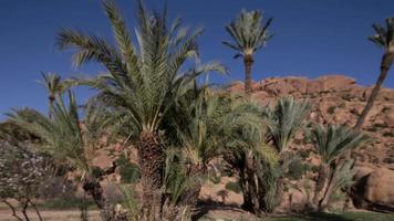 laps de temps de le incroyable tafraoute Roche formations, Maroc video