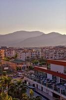 big plain turkish buildings urban architecture photo