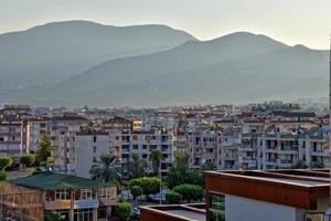 big plain turkish buildings urban architecture photo