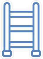 Ladder Vector Icon Style