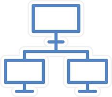 Network Vector Icon Style