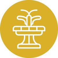 Fountain Vector Icon Design
