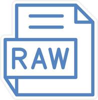 RAW Vector Icon Style