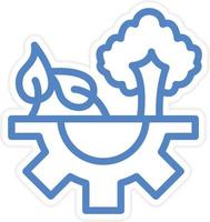 Green Technology Vector Icon Style