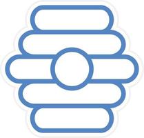 Beehive Vector Icon Style