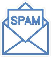Spam Vector Icon Style