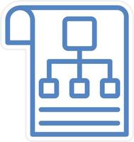 Planning Vector Icon Style