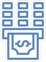 Withdraw Vector Icon Style