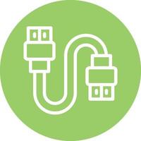 Hdmi Cable Vector Icon Design