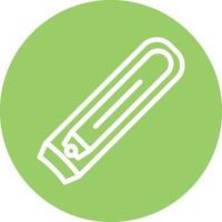 Nail Clipper Vector Icon Design