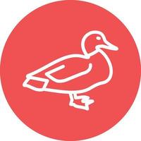 Duck Vector Icon Design