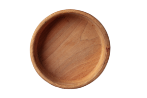 Brown bowl isolated on a transparent background png