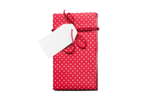 Birthday gift box isolated on a transparent background png