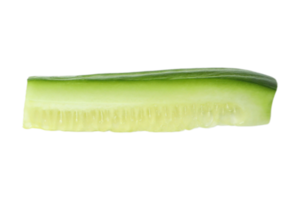 Vegetables green cucumber isolated on a transparent background png