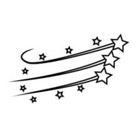 Star icon vector. Sparkle illustration sign. shine symbol. space logo. vector