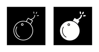 Exploding Cannon Ball Vector Icon