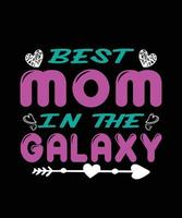 Mother day t shirt design vector