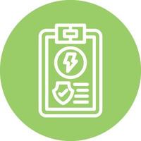 Energy Policy Vector Icon Design