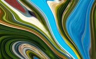 abstract background with colorful marble and fluid pattern photo