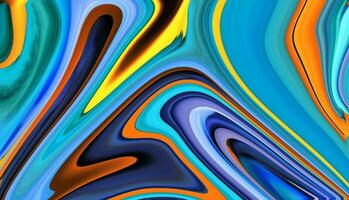 abstract background with colorful marble and fluid pattern photo