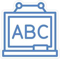 Blackboard Vector Icon Style