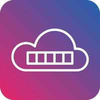 Queue Vector Icon Design
