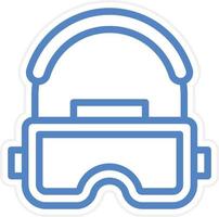 Headset Vector Icon Style