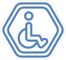 Disabled Vector Icon Style