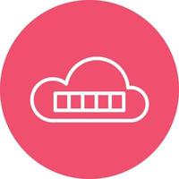 Queue Vector Icon Design
