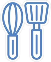 Cooking Utensils Vector Icon Style