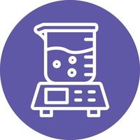 Scale Chemical Vector Icon Design