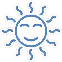 Sunny Vector Icon Style