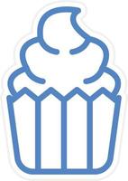 Cupcake Vector Icon Style