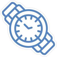 Wristwatch Vector Icon Style