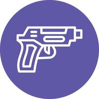 diseño de icono de vector de pistola