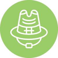 Cowboy Hat Vector Icon Design