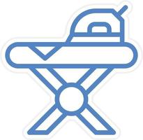 Iron Table Vector Icon Style