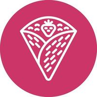 Crepe Vector Icon Design