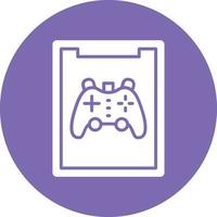 vector diseño tableta juego icono estilo