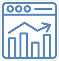 Page Traffic Vector Icon Style