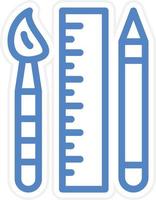 Design Tools Vector Icon Style