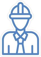 Foreman Vector Icon Style