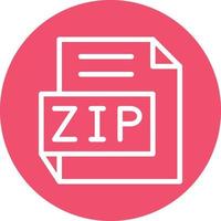 ZIP Vector Icon Design