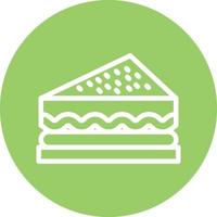 Sandwich Vector Icon Design