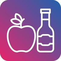 Cider Vector Icon Design
