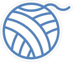 Wool Ball Vector Icon Style